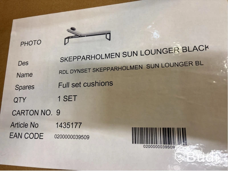 DYNSET SENSUM, TILL SKEPPARHOLMEN SOLSÄNG, LJUSGRÅ