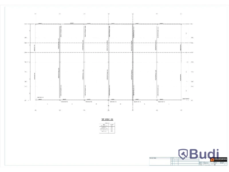 Stålhall, Steelconstruction By Sweden, ca 745 m², 37,8x19,7 m