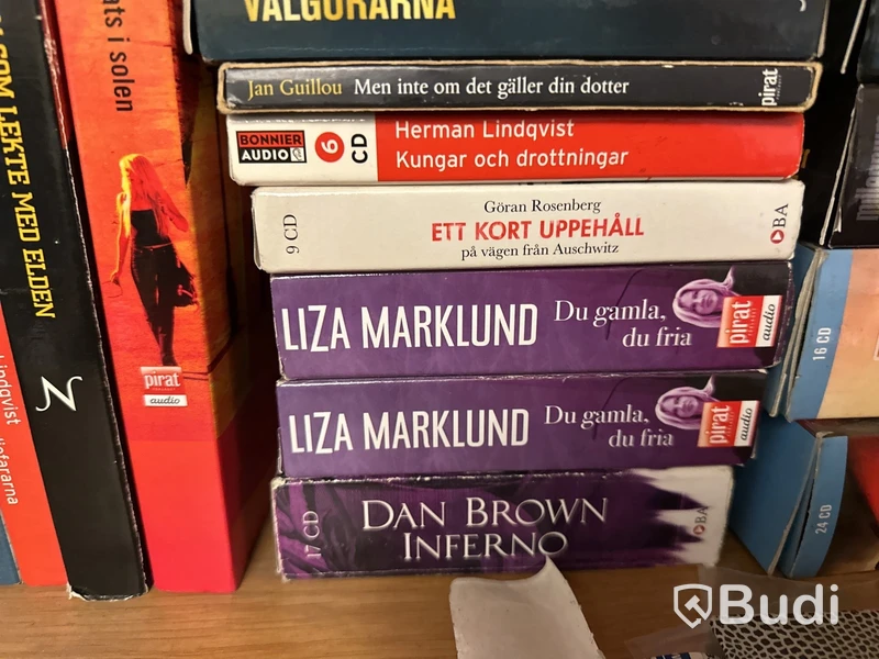 Ljudböcker och böcker blandat