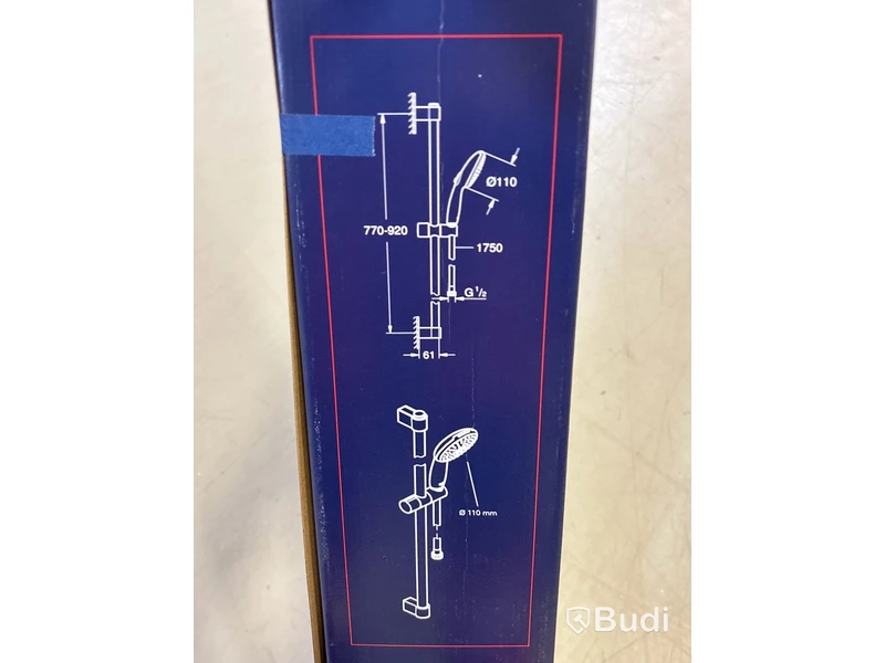 DUSCHSTÅNG SET GROHE, TEMPESTA 110, MED 2 STRÅLTYPER