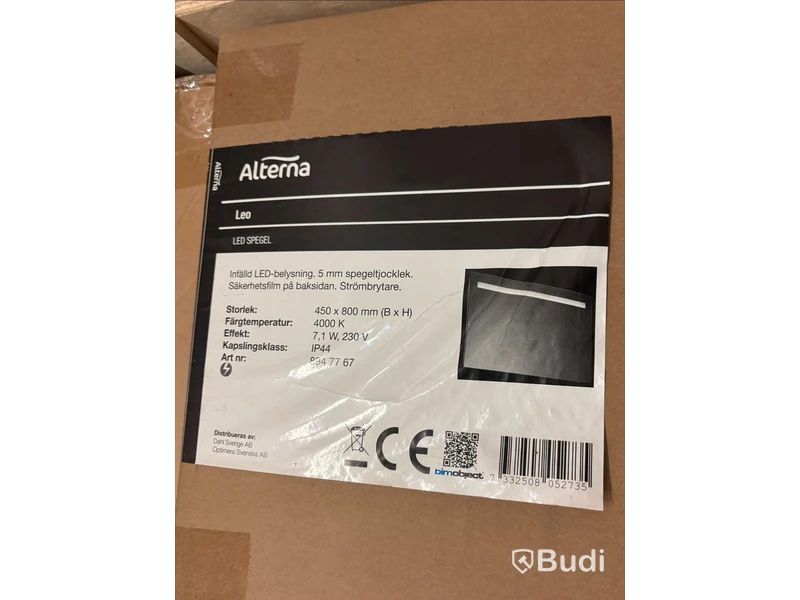 1 pall | 20 st - Spegel Alterna Leo 80x45cm