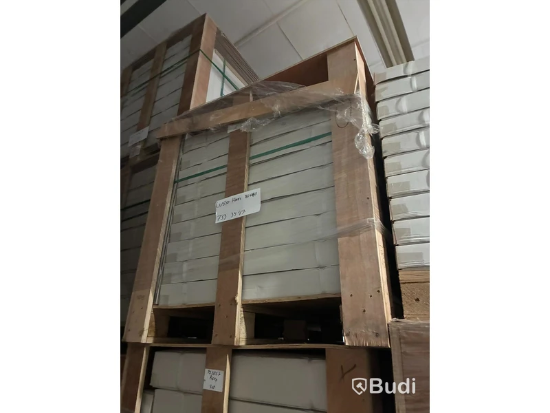 1 pall | 10 st - Duschhörn Rak - Alterna Lusso Duschhörna 80x80 cm
