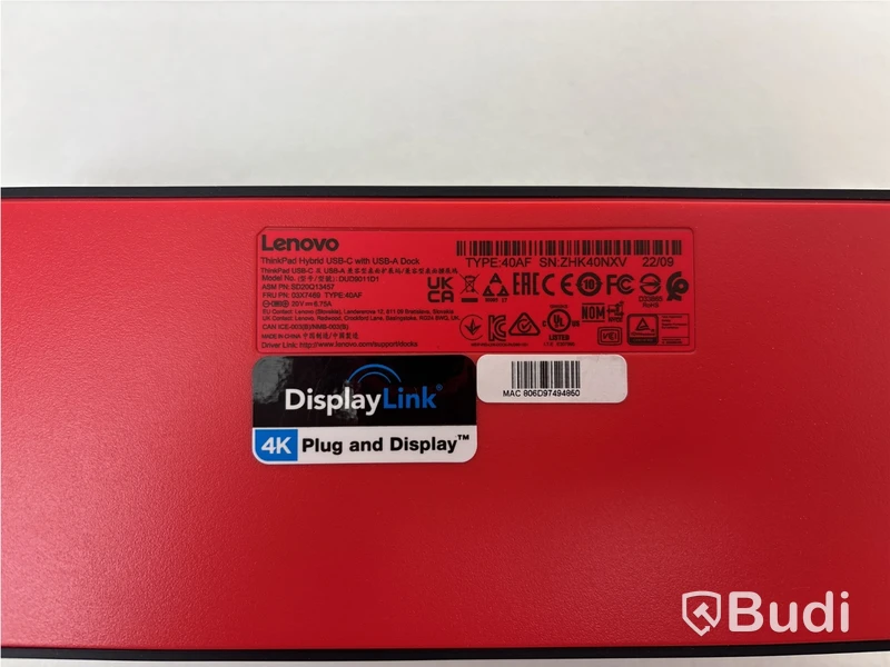 Dator Lenovo ThinkCentre M70q Gen 3 inkl. dockstation