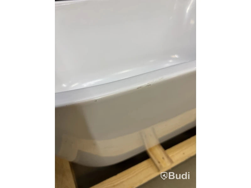 BADKAR RIVA FLORIDA FRISTÅENDE VIT 150 CM