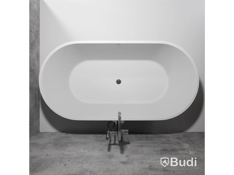 BADKAR RIVA FLORIDA FRISTÅENDE VIT 150 CM