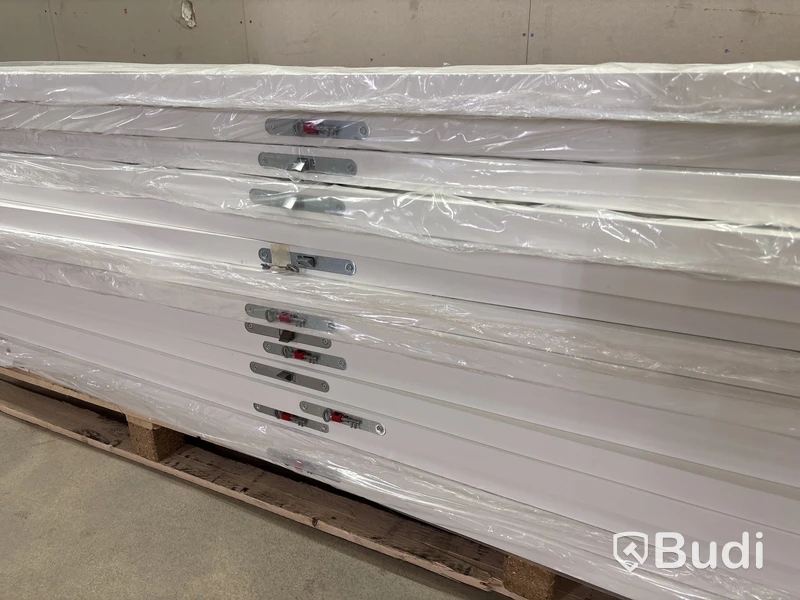 Parti med innerdörrar Solid Elements Sverige M9x21, vit