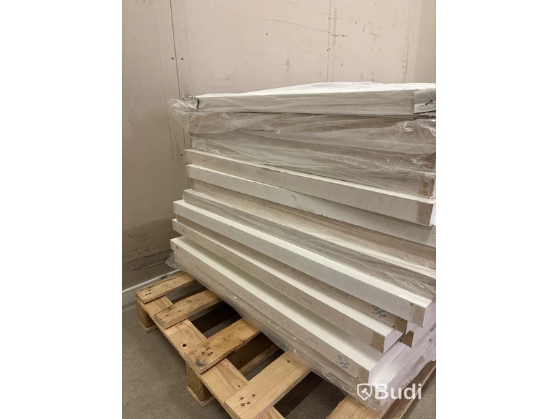 Parti med innerdörrar Solid Elements Sverige M9x21, vit