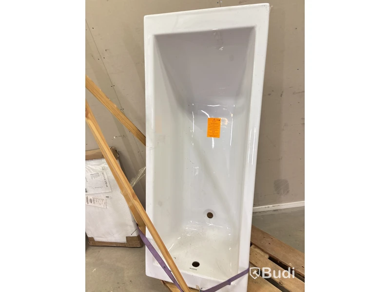Badkar Allibert 170 cm, vit samt gavlar