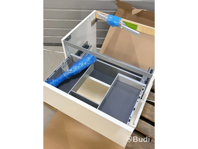 TVÄTTSTÄLLSSKÅP DANSANI, U24-1010, VIT MATT, 60 CM