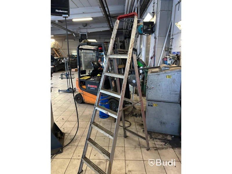 Stege aluminium, a-form, flera steg