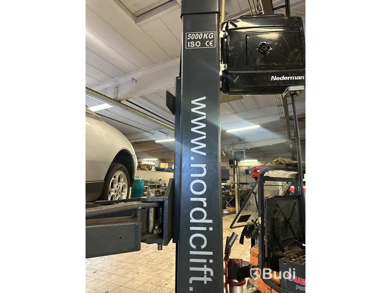 2-pelarlyft, Nordiclift 5000 kg.