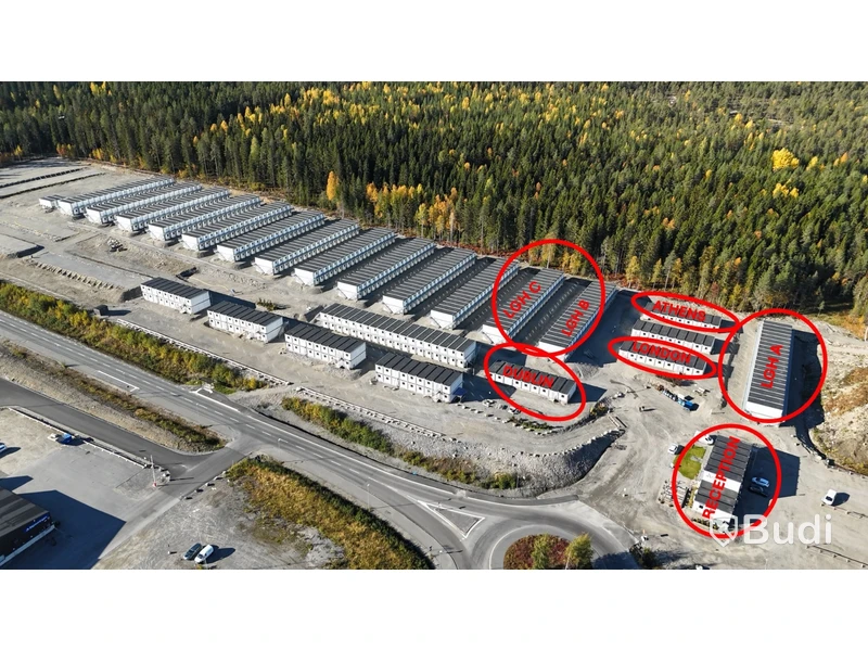 Modulbaserad bostadsetablering i Skellefteå, Totalt 240 lägenheter / Modular Housing Facility in Skellefteå, 240 apartments - säljes i befintligt skick