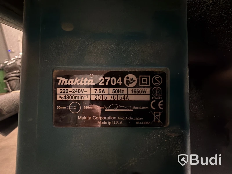 Klyvsåg | Makita 2704