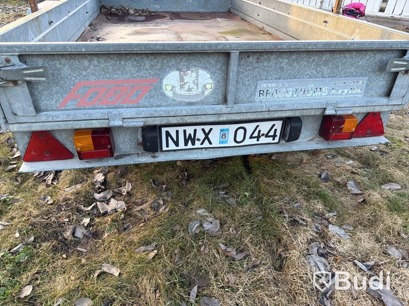 Släpvagn Fobo 750 Standrad -1988 | Reparationsobjekt