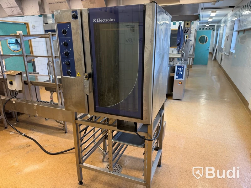 Electrolux Kombiugn / Konvektionsugn – 400V – Ställning & Bleckvagn