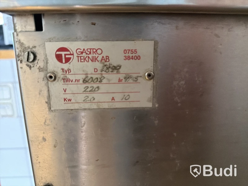 Varmhållning & Diskstation – Electrolux Galaxy + Gastro Teknik