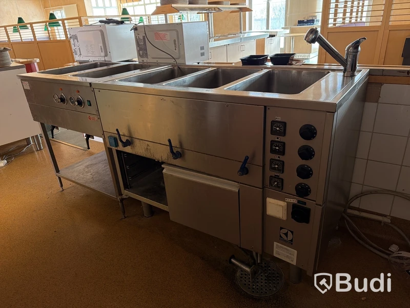 Varmhållning & Diskstation – Electrolux Galaxy + Gastro Teknik