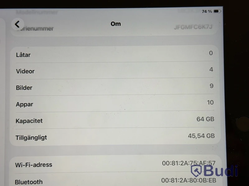 Kassasystem med iPad gen 9, kortläsare, kvittoskrivare och streckkodsläsare