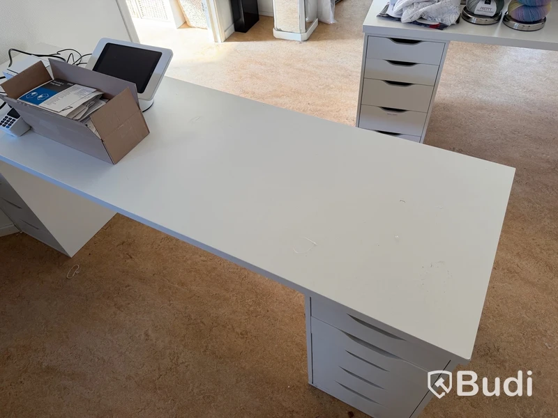 2 st skrivbord, IKEA Lagkapten
