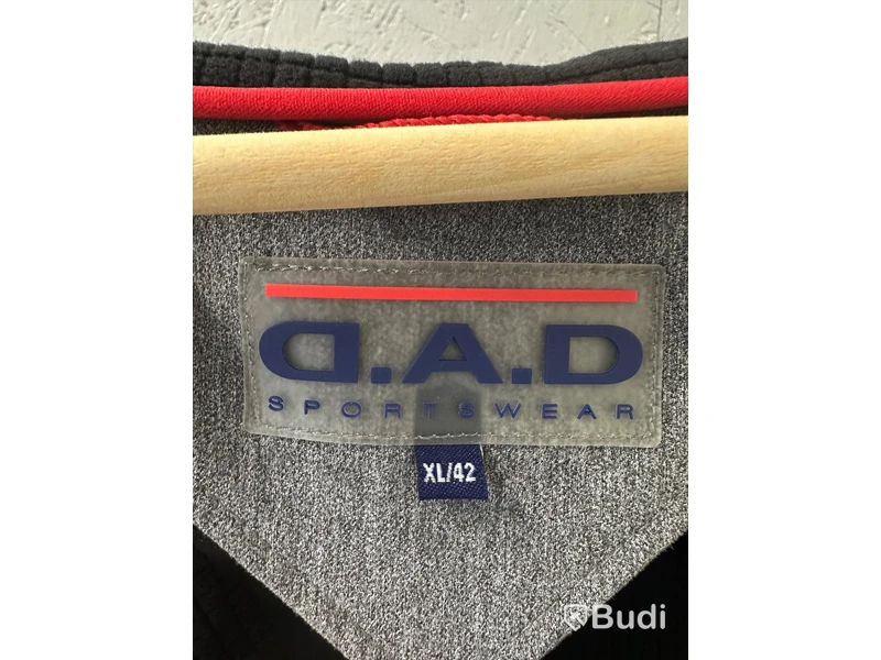 Damjacka, stl. XL/42, D.A.D. Sportswear, grå (anthracite).