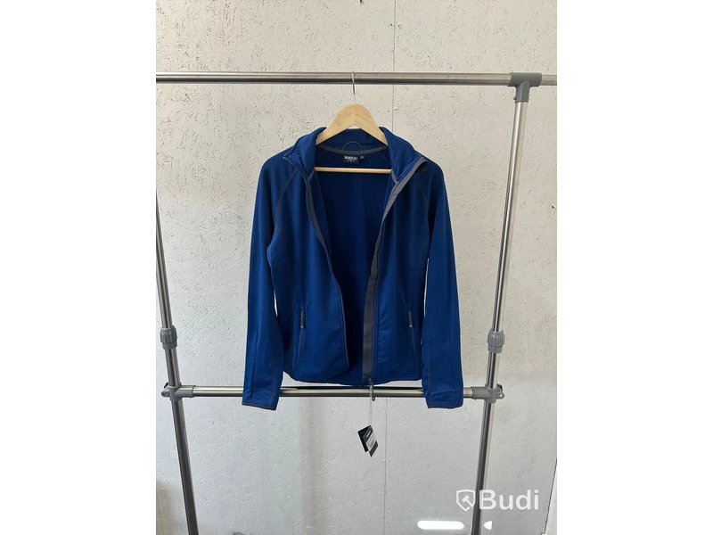 Dam-fleece, stl. M, James Harvest Sportswear, blå.