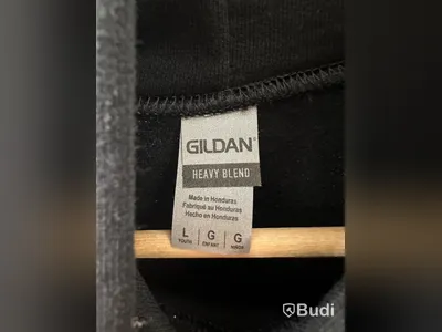 2st. Hoodies, barn-stl. L, Gildan, svart