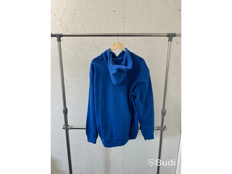 Hoodie, stl. XL, Clique, royal blue.