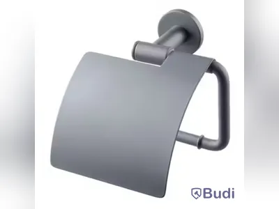 4 st. Toapappershållare Tapwell, TA236 Ascot Grey, med lock