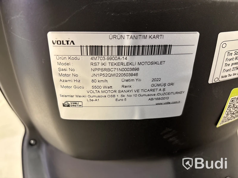 Scooter Re-Volta RS7 -2022 | Lätt motorcykel