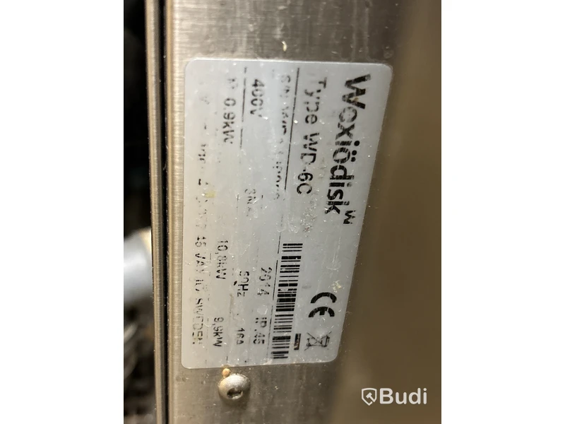 Diskmaskin WD-6C inkl. diskbänkar