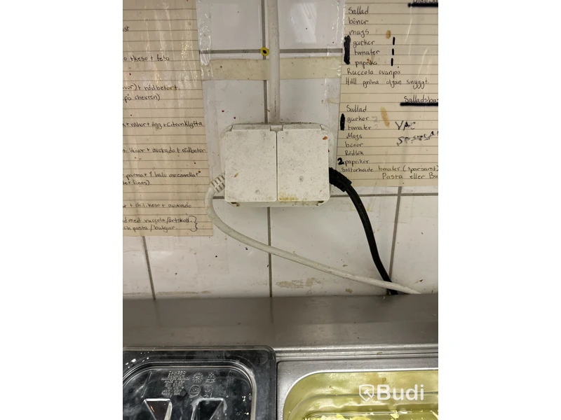 Köksbänk med kylförvaring, Rostfri