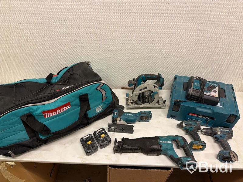 Maskinpaket Makita 5 st & väskor