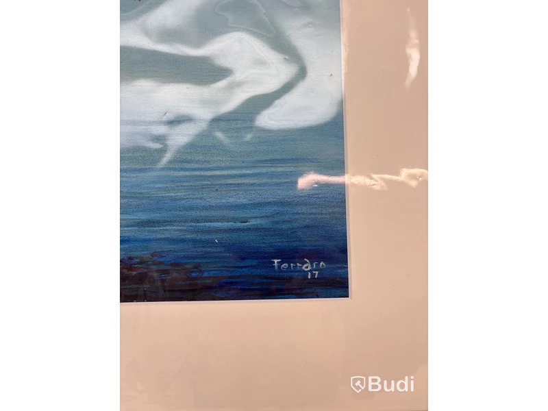 Tavla signerad ”Ferraro” -17