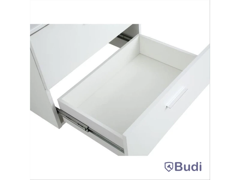BADRUMSMÖBEL NORTIQ BERGAMO VIT MATT 60CM