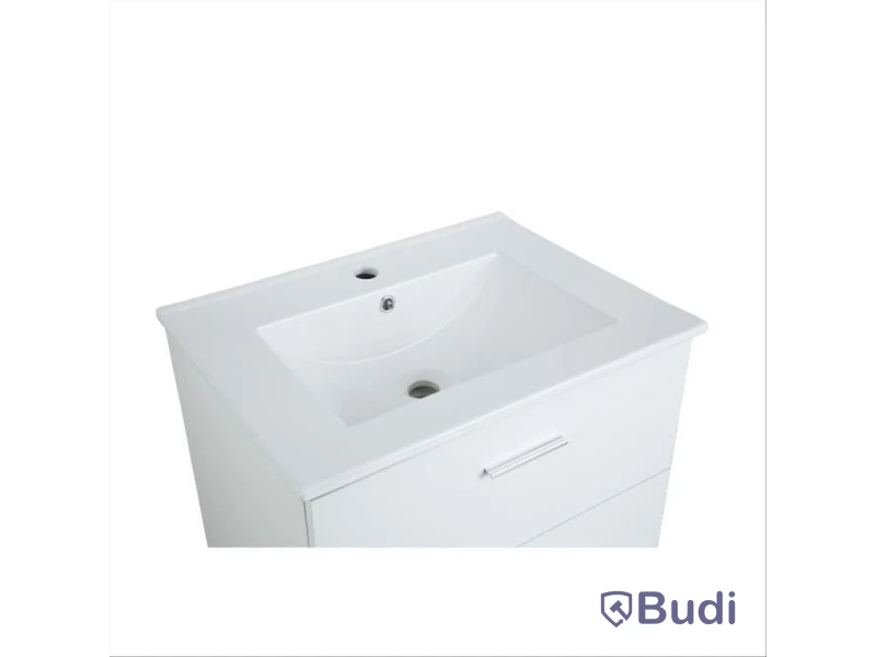 BADRUMSMÖBEL NORTIQ BERGAMO VIT MATT 60CM