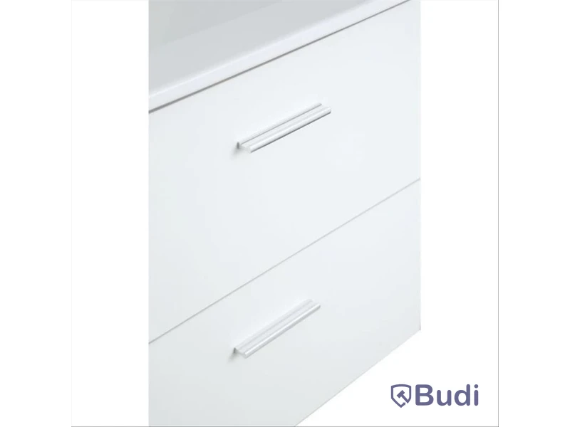 BADRUMSMÖBEL NORTIQ BERGAMO VIT MATT 60CM