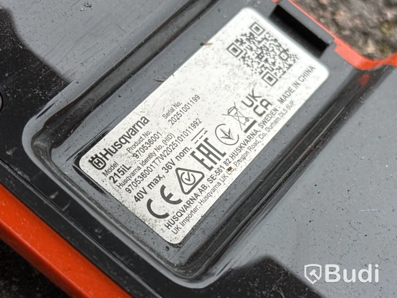 Batteridriven grästrimmer Husqvarna 215iL 36V