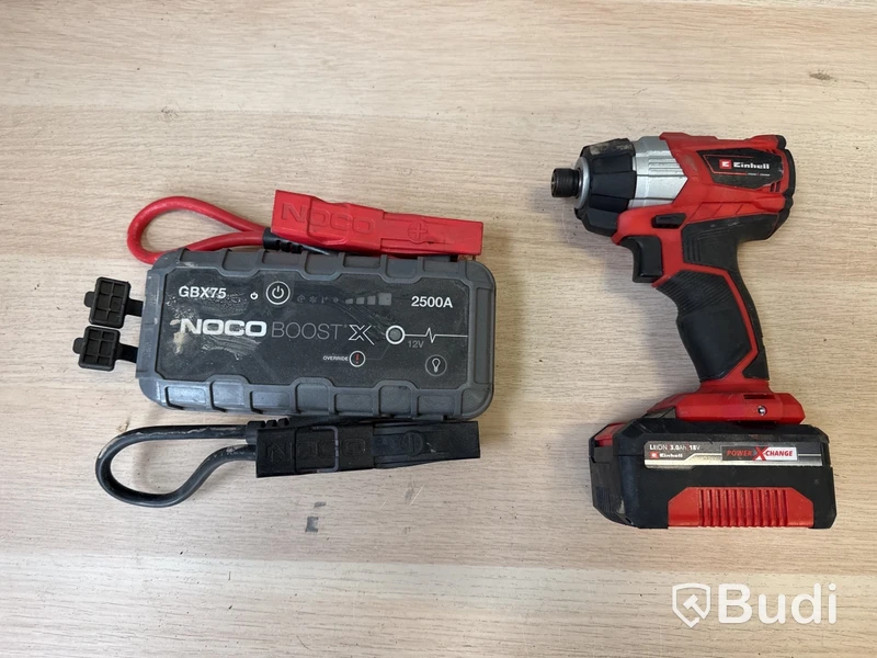 Startbooster & slagskruvdragare