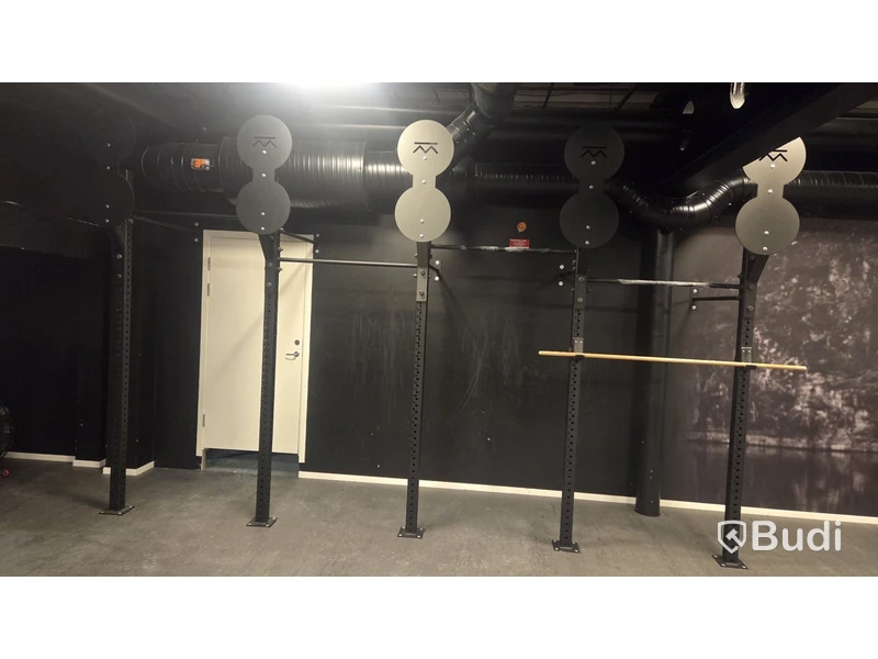 Crossfitrigg Kraftmark med numrerade hål