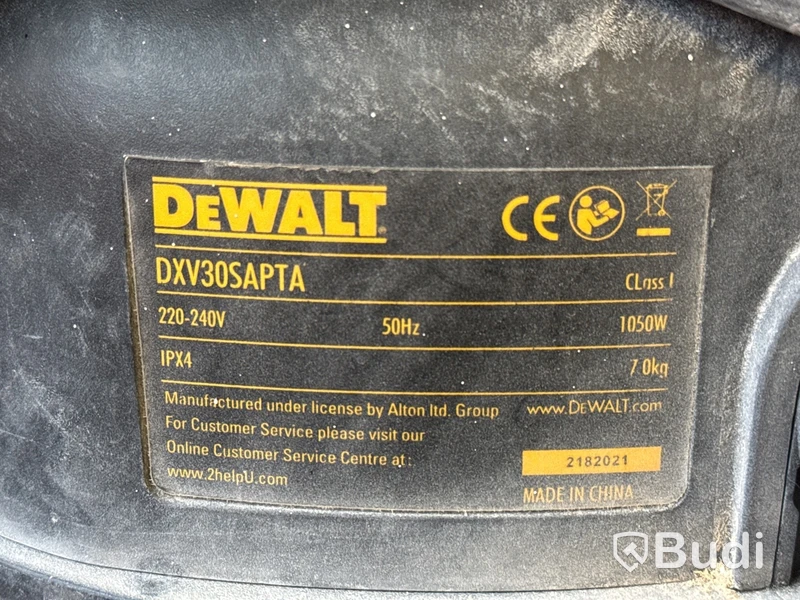 Dammsugare Dewalt DXV30SAPTA