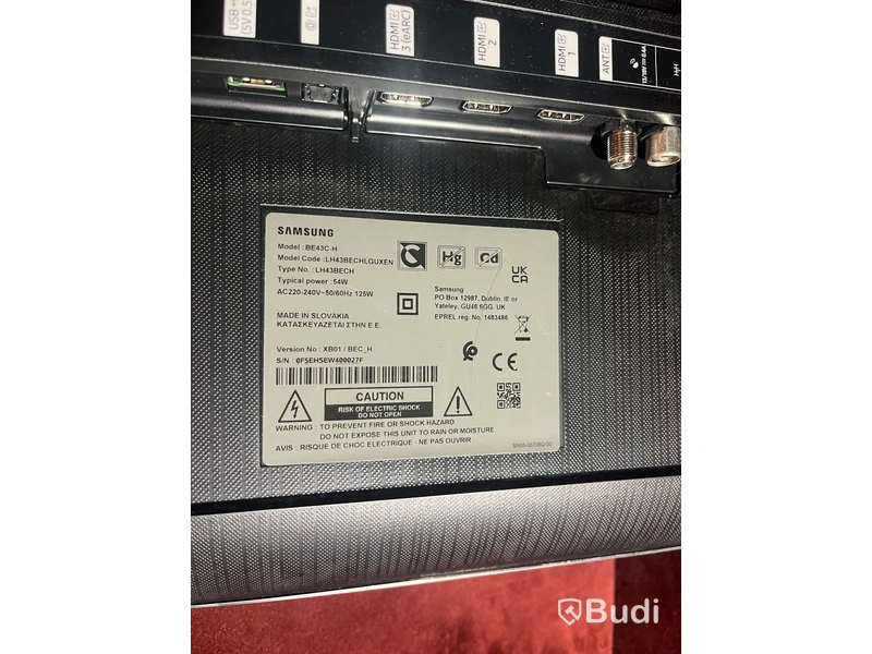 Samsung Business TV 43” (BE43C-H)