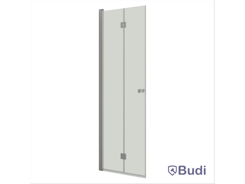 DUSCHDÖRR SCANBAD FLEXI VIKDÖRR SATIN/KLAR 90CM