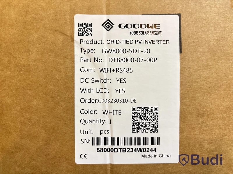 VÄXELRIKTARE GOODWE, - SDT G2 PLUS 15A - 8KW