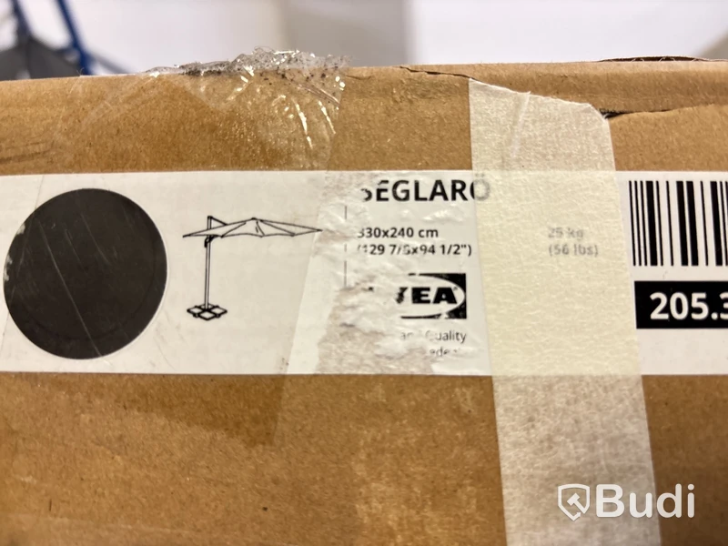 Parasoll Ikea, Seglarö, svart