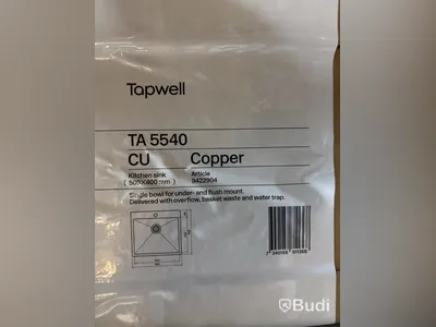 Diskho Tapwell, TA5540, koppar.