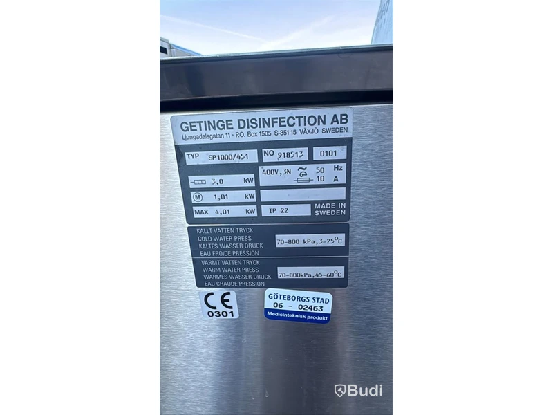 5 st Getinge Spolomat 2000