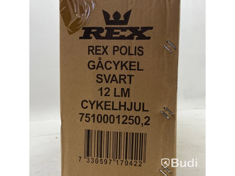 Gåcykel/balanscykel Rex, Polisen 12-tum