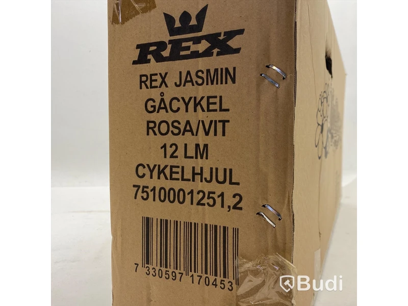 Gåcykel/balanscykel Rex, MiniRex Jasmin 12-tum