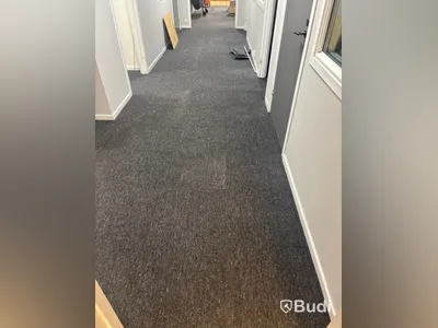 150 m² textilmattor, mörkgrå/ svart, NY - Fri frakt