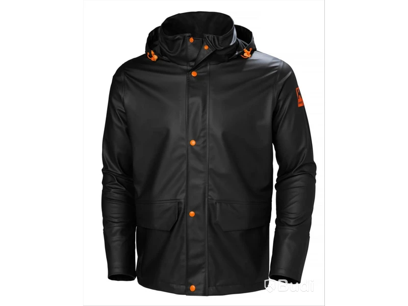 REGNJACKA HELLY HANSEN, SVART, GALE STL. 3XL